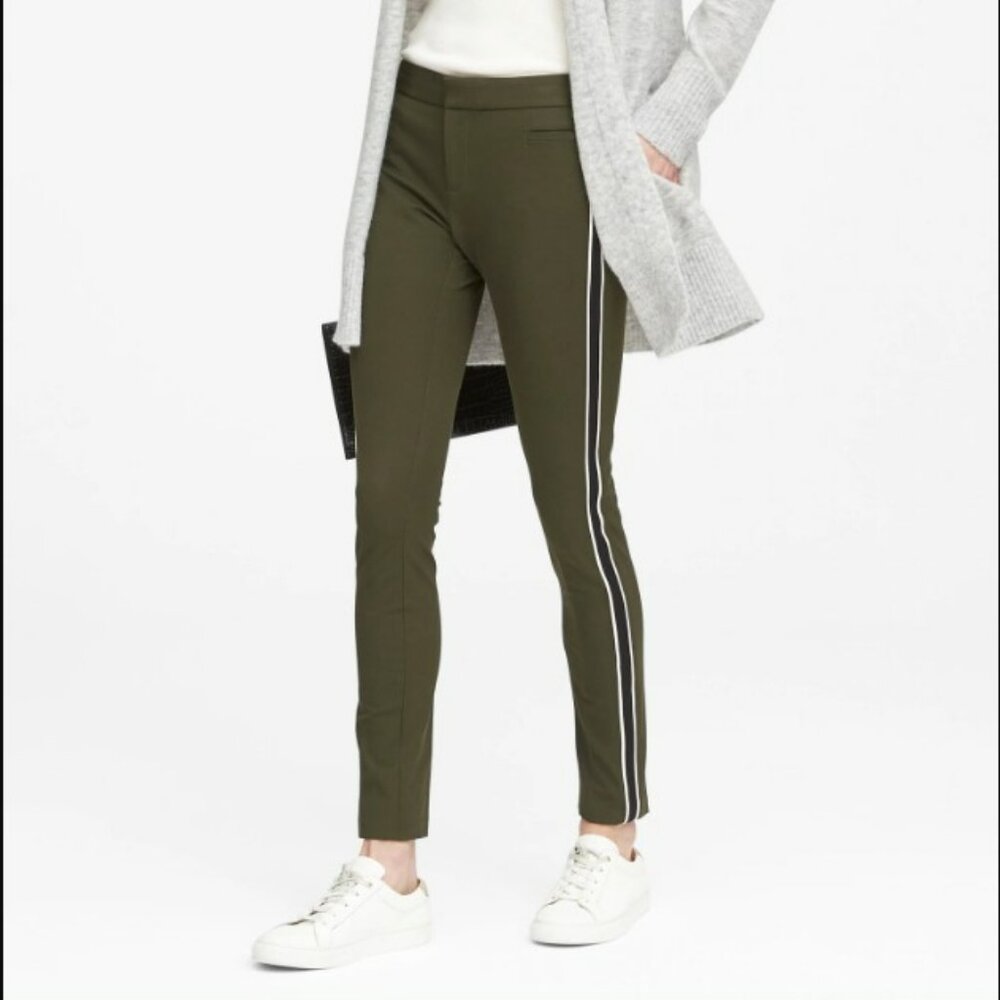 Banana Republic Sloan Skinny Fit Side Stripe Pant